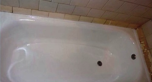 Реставрация ванны жидким акрилом | Советская Гавань