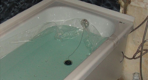 Установкой акрилового вкладыша | Советская Гавань